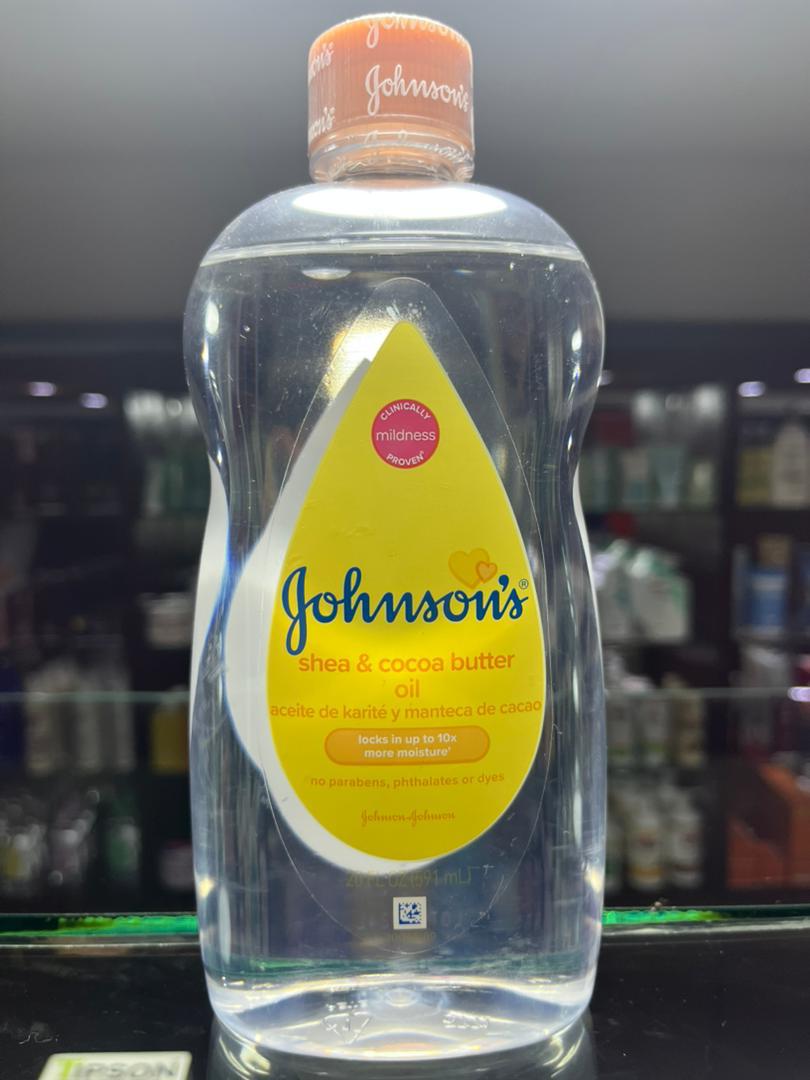 Johnson&rsquo;s shea & cocoa butter oil