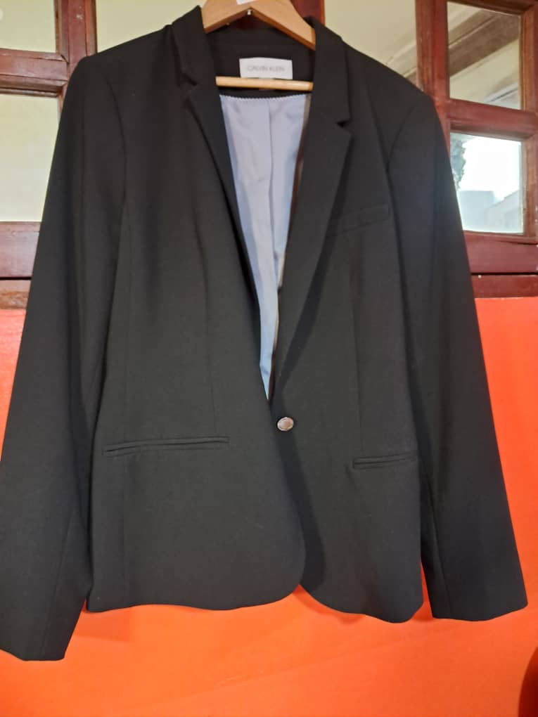 Blazer noir Calvin Klein