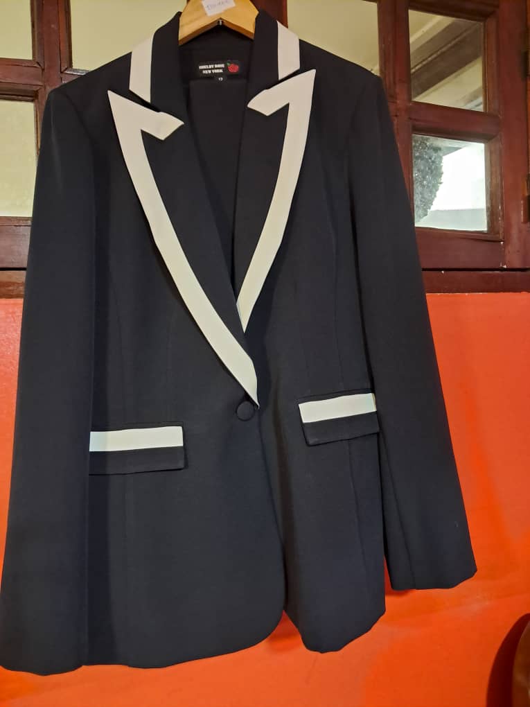 Veste Modailgi Enkürüsteli Çift Düğme Ceket