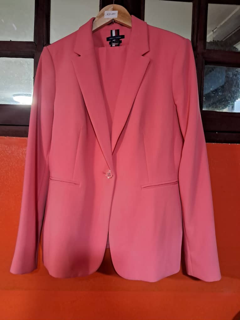 Blazer à manches ruchées rose vif Dorothy Perkins
