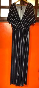 Combinaison pantalon à rayures