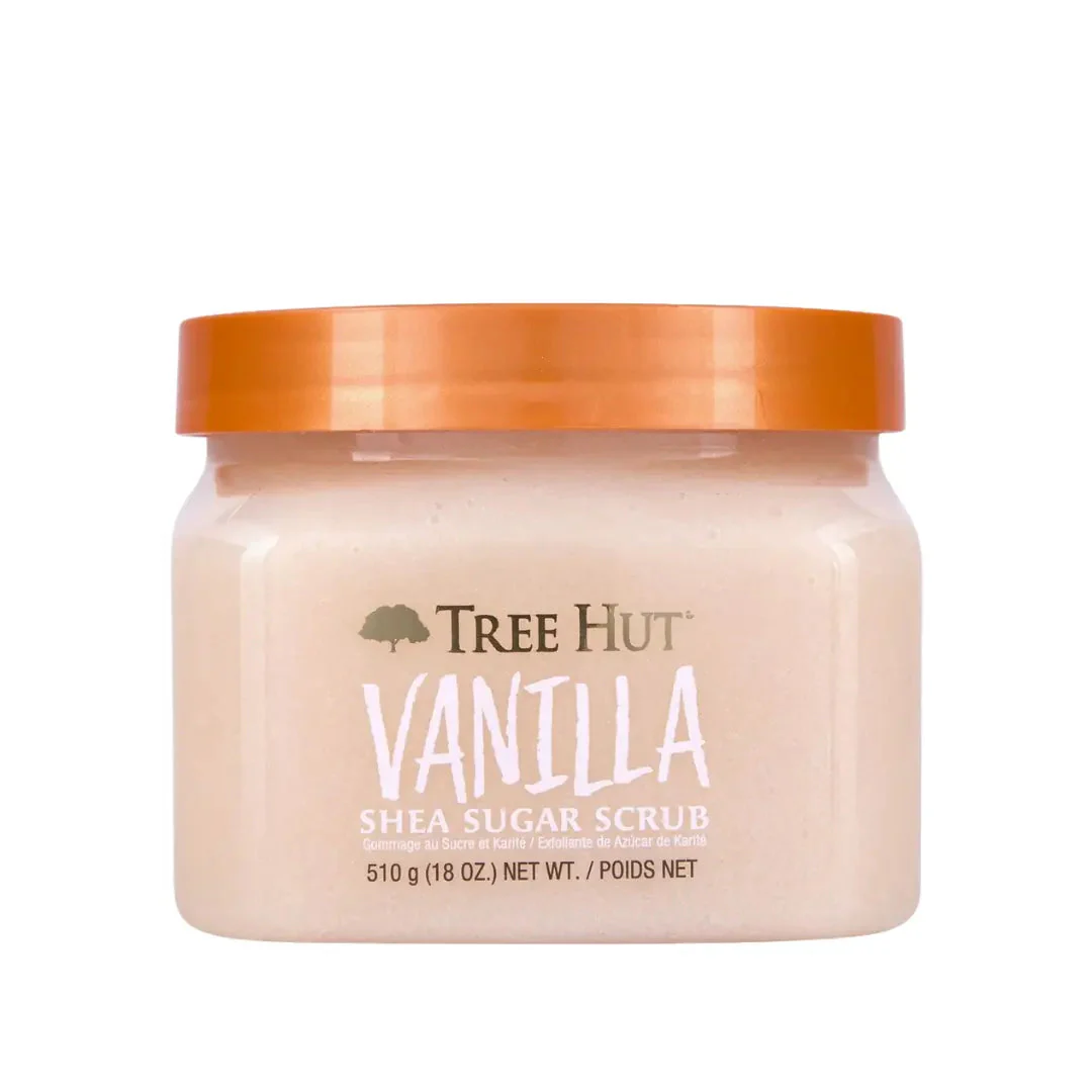 Tree Hut Shea Sugar Vanilla & Jasmine Body Scrub – 510g
